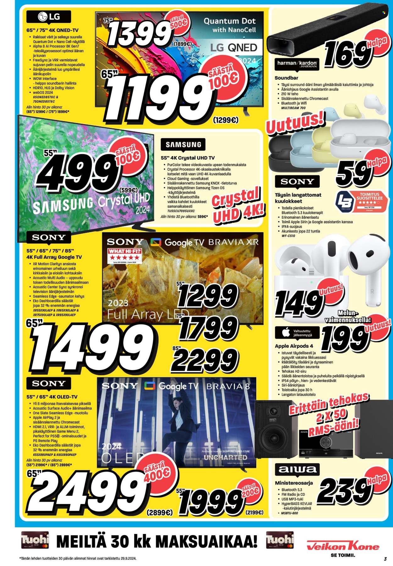 Veikon Kone tarjoukset - 30.09.2024 - 06.10.2024. Sivu 3