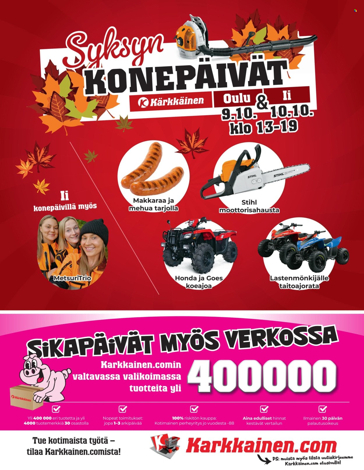 Kärkkäinen tarjoukset - 02.10.2024 - 15.10.2024. Sivu 29