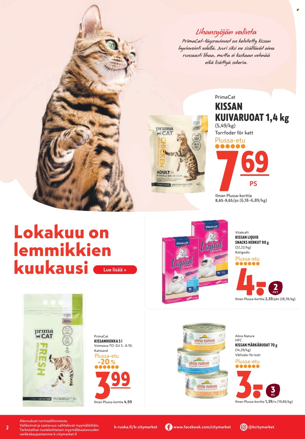 K-citymarket tarjoukset - 03.10.2024 - 09.10.2024. Sivu 2