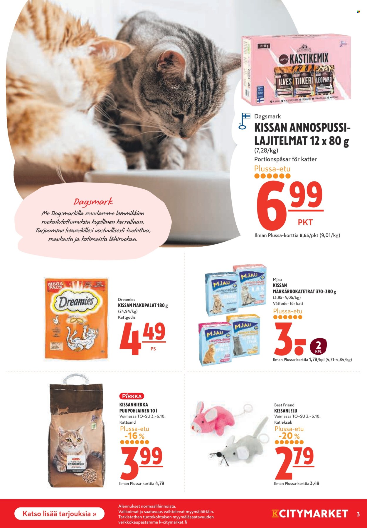K-citymarket tarjoukset - 03.10.2024 - 09.10.2024. Sivu 3