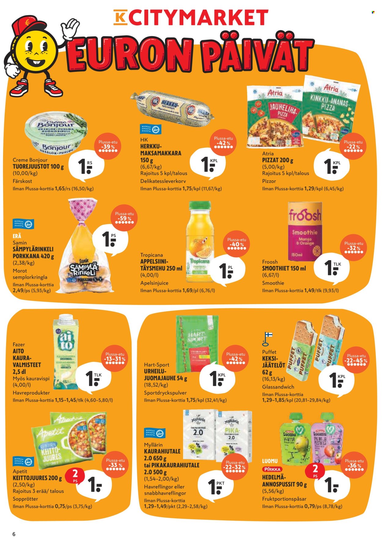 K-citymarket tarjoukset - 03.10.2024 - 09.10.2024. Sivu 6