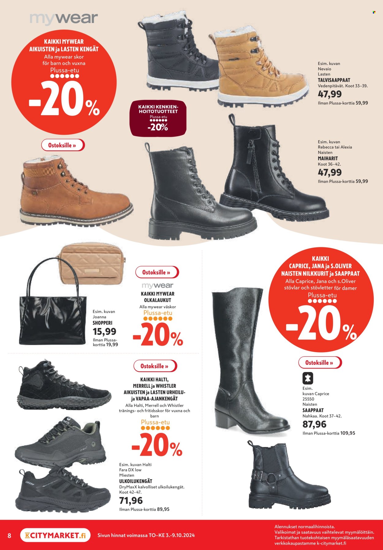 K-citymarket tarjoukset - 03.10.2024 - 09.10.2024. Sivu 8
