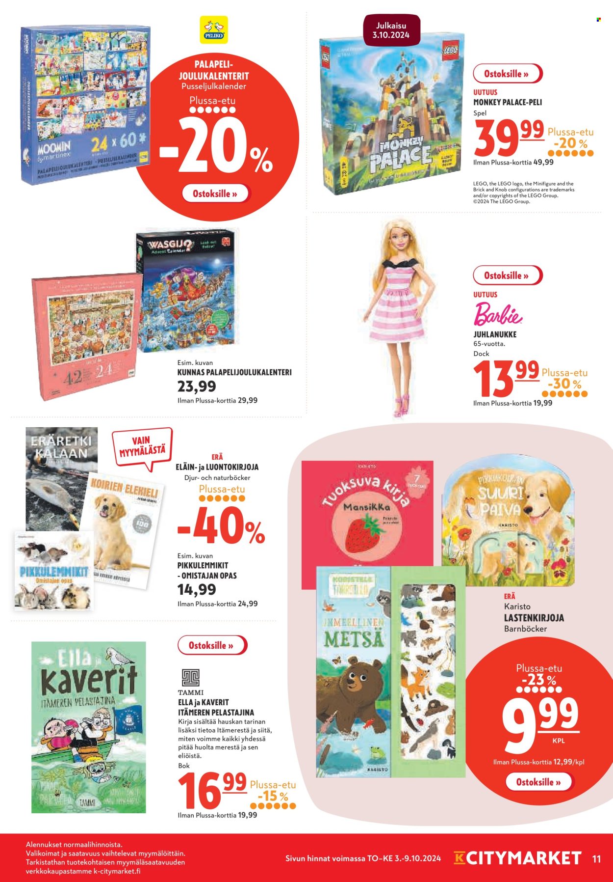K-citymarket tarjoukset - 03.10.2024 - 09.10.2024. Sivu 11