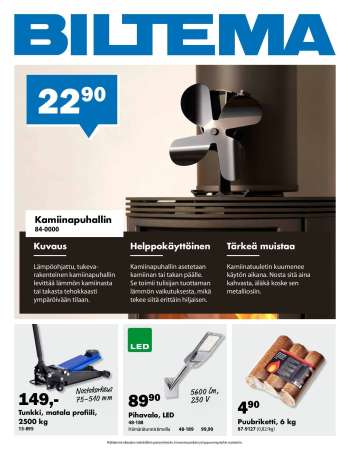 Biltema tarjoukset .