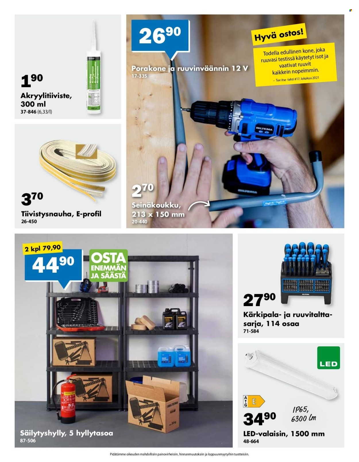 Biltema tarjoukset. Sivu 6