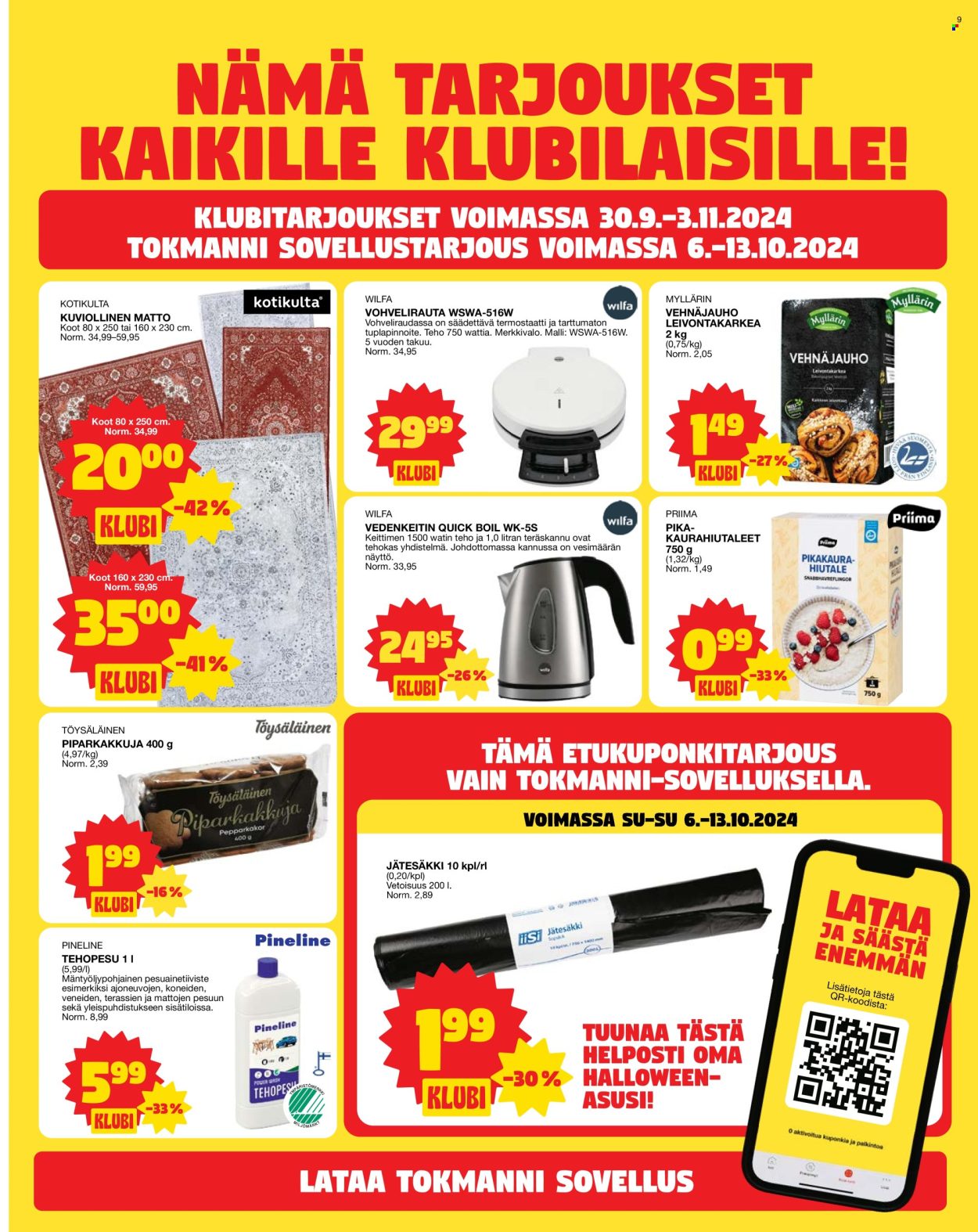 Tokmanni tarjoukset - 07.10.2024 - 13.10.2024. Sivu 9