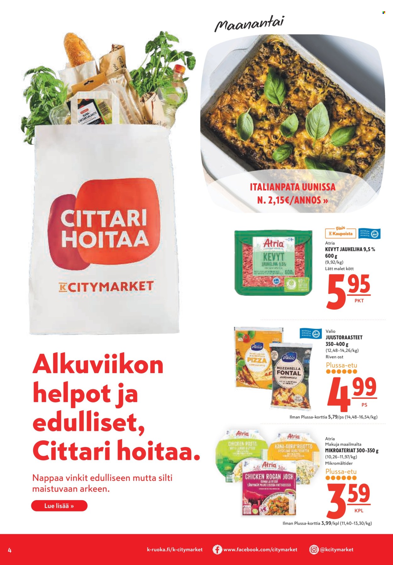 K-citymarket tarjoukset - 07.10.2024 - 13.10.2024. Sivu 4