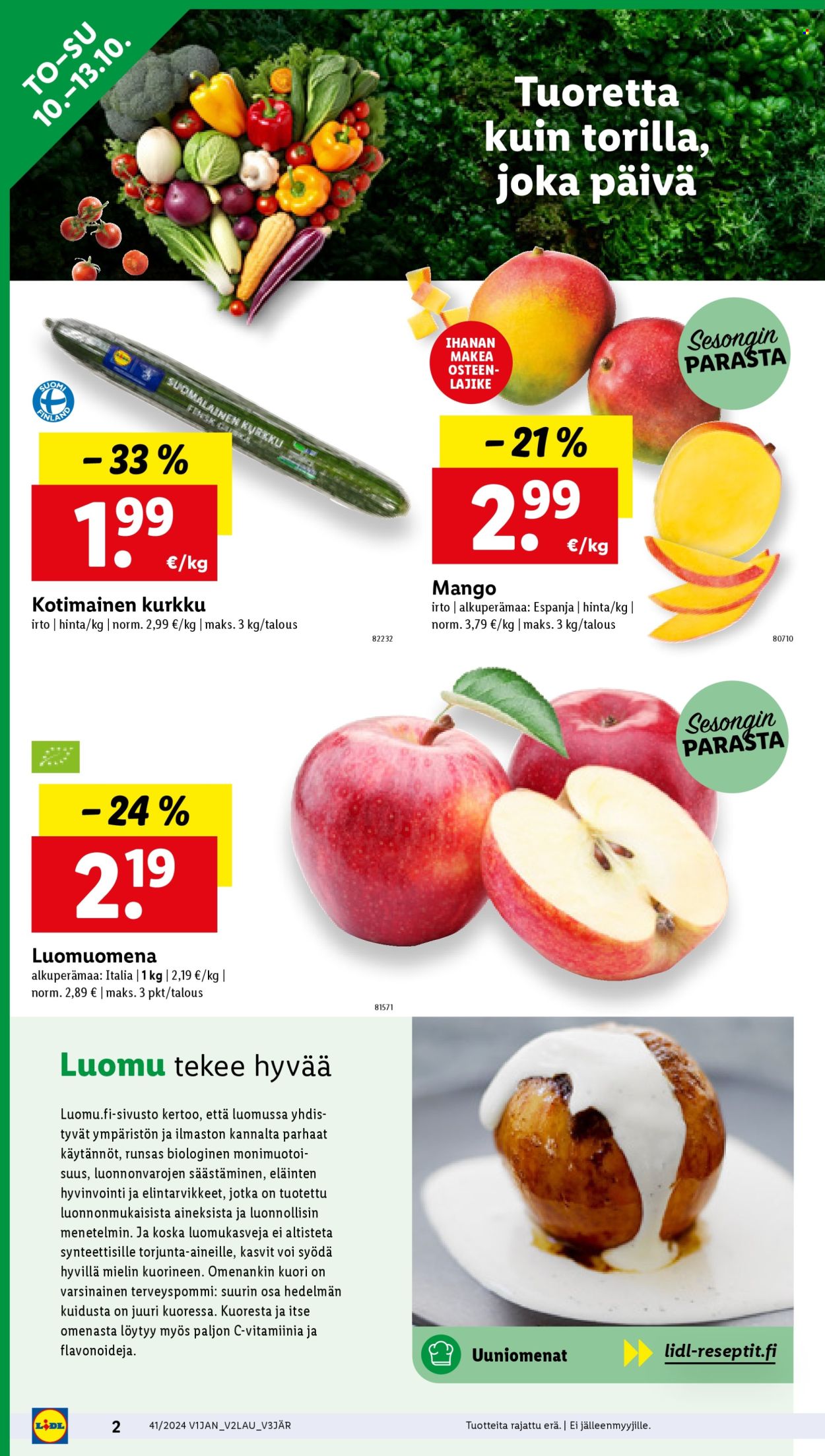 Lidl tarjoukset - 10.10.2024 - 16.10.2024. Sivu 2