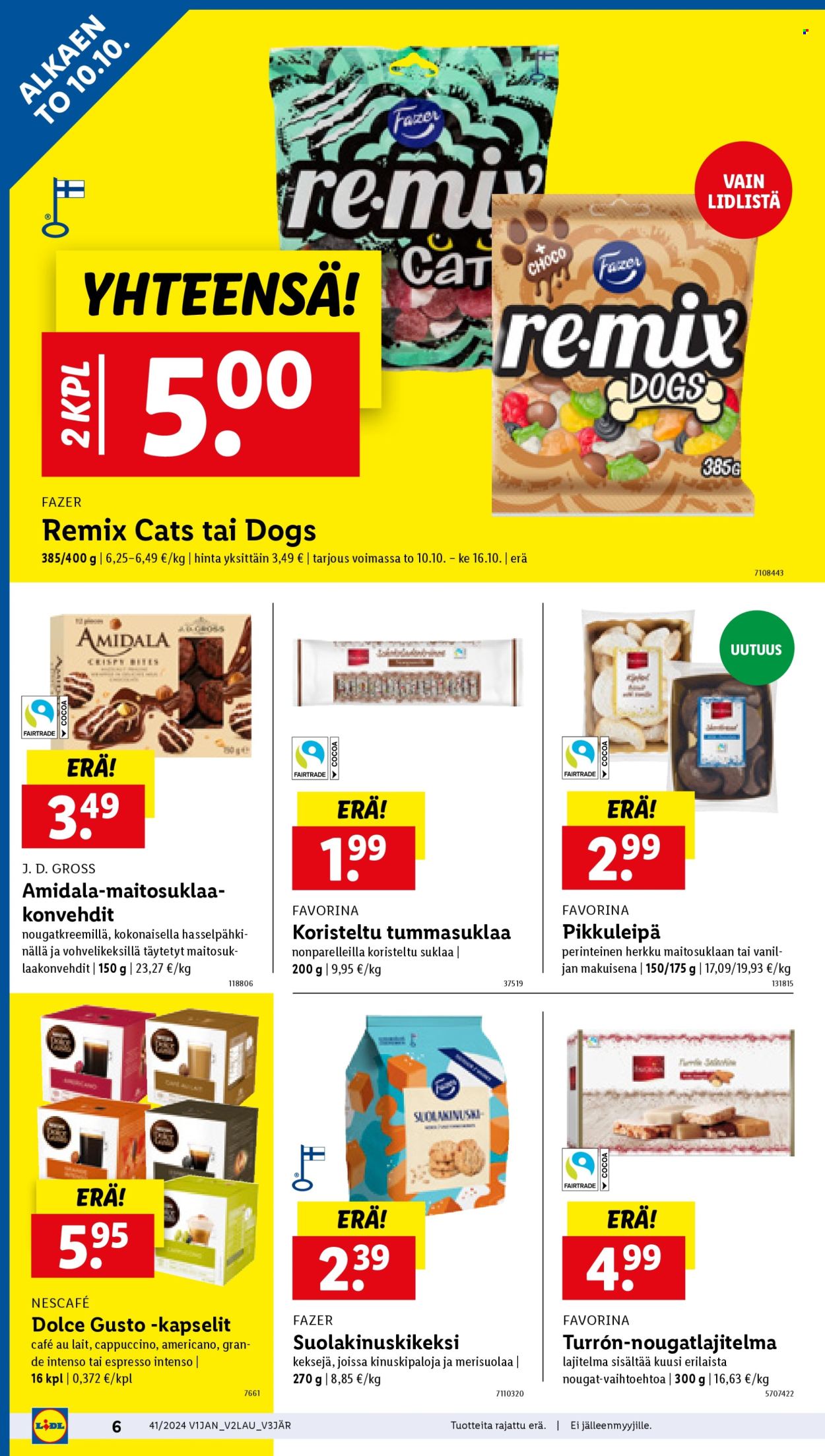 Lidl tarjoukset - 10.10.2024 - 16.10.2024. Sivu 6