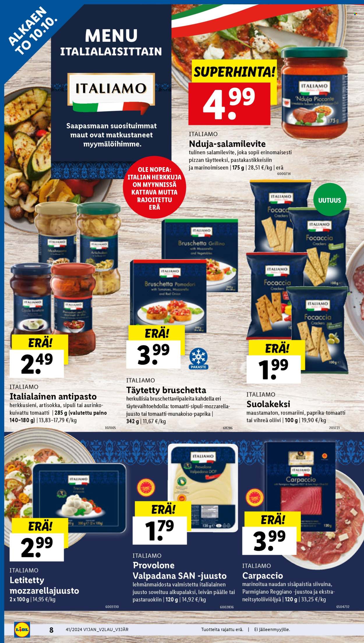 Lidl tarjoukset - 10.10.2024 - 16.10.2024. Sivu 8