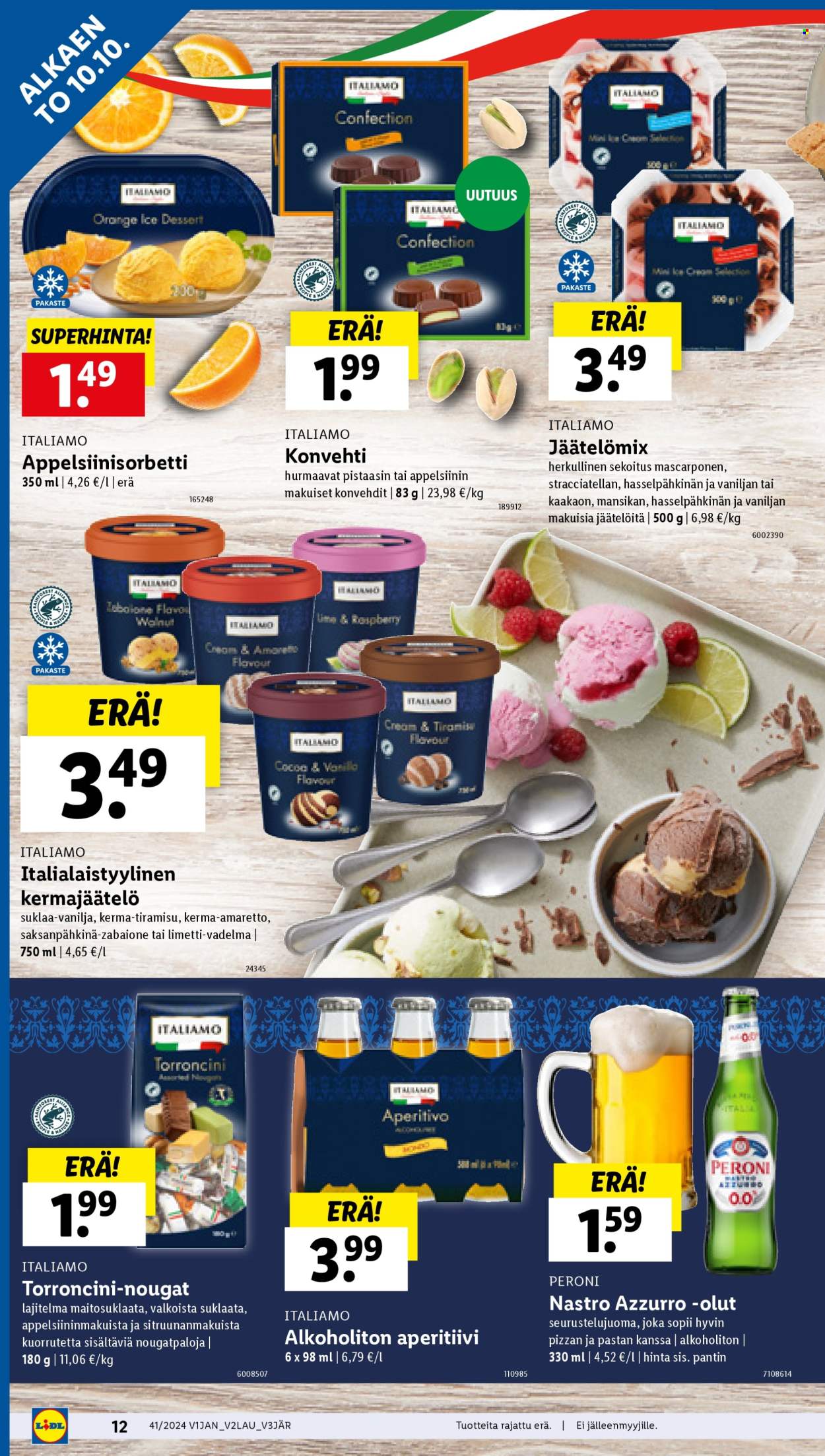 Lidl tarjoukset - 10.10.2024 - 16.10.2024. Sivu 12