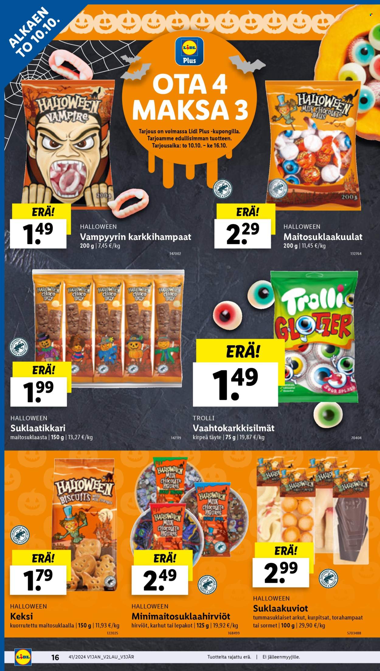 Lidl tarjoukset - 10.10.2024 - 16.10.2024. Sivu 16