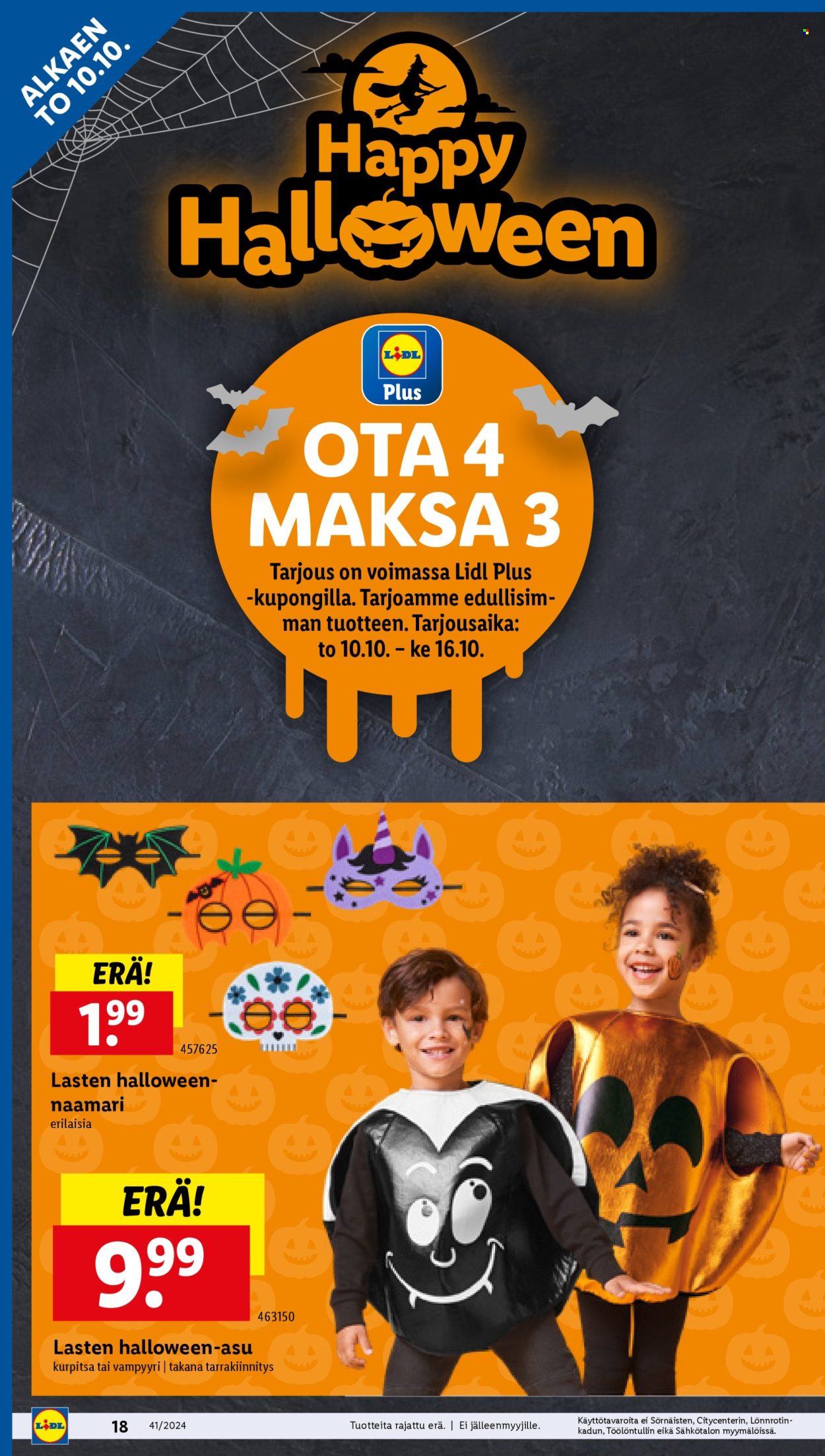 Lidl tarjoukset - 10.10.2024 - 16.10.2024. Sivu 18