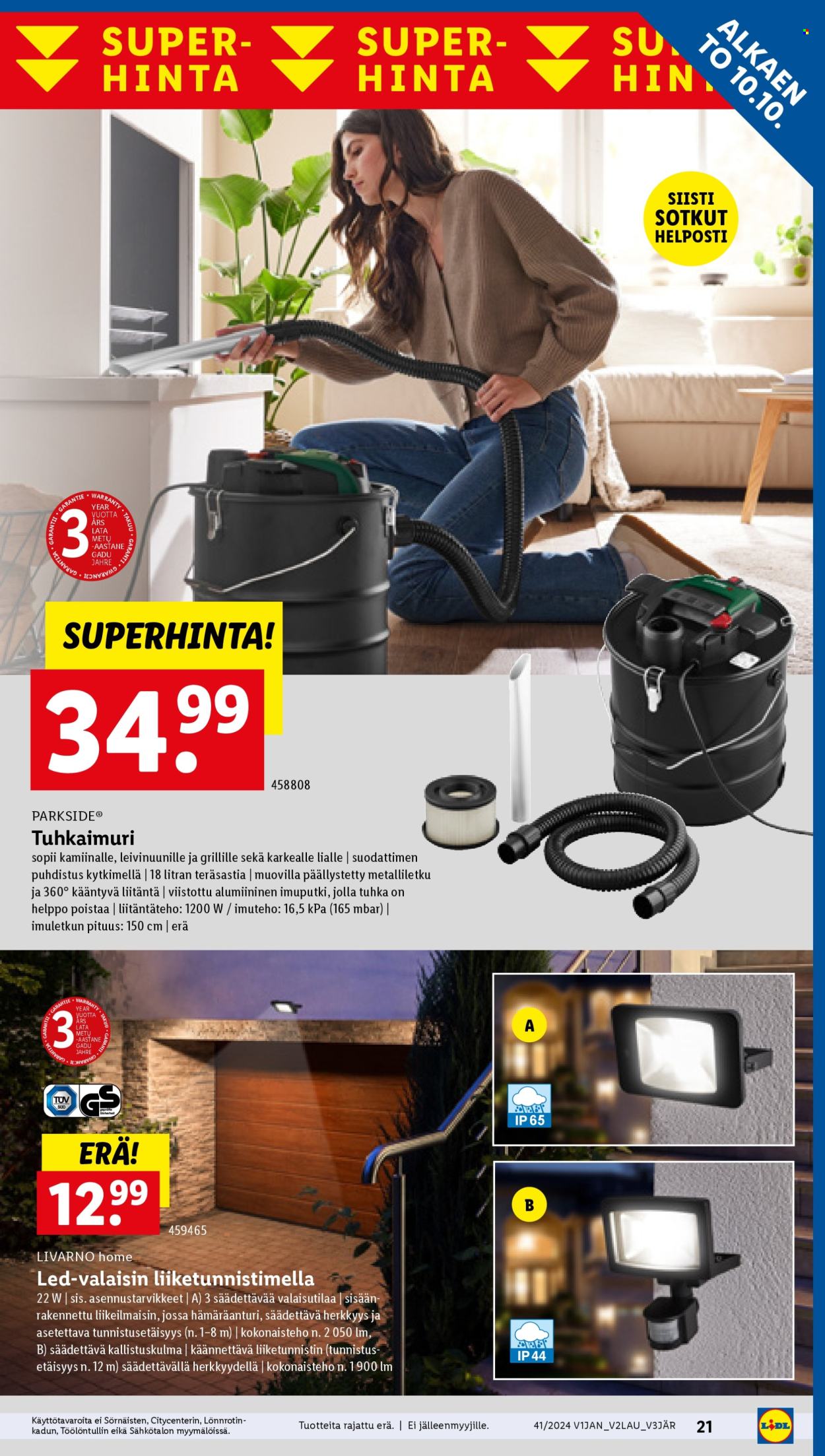 Lidl tarjoukset - 10.10.2024 - 16.10.2024. Sivu 21