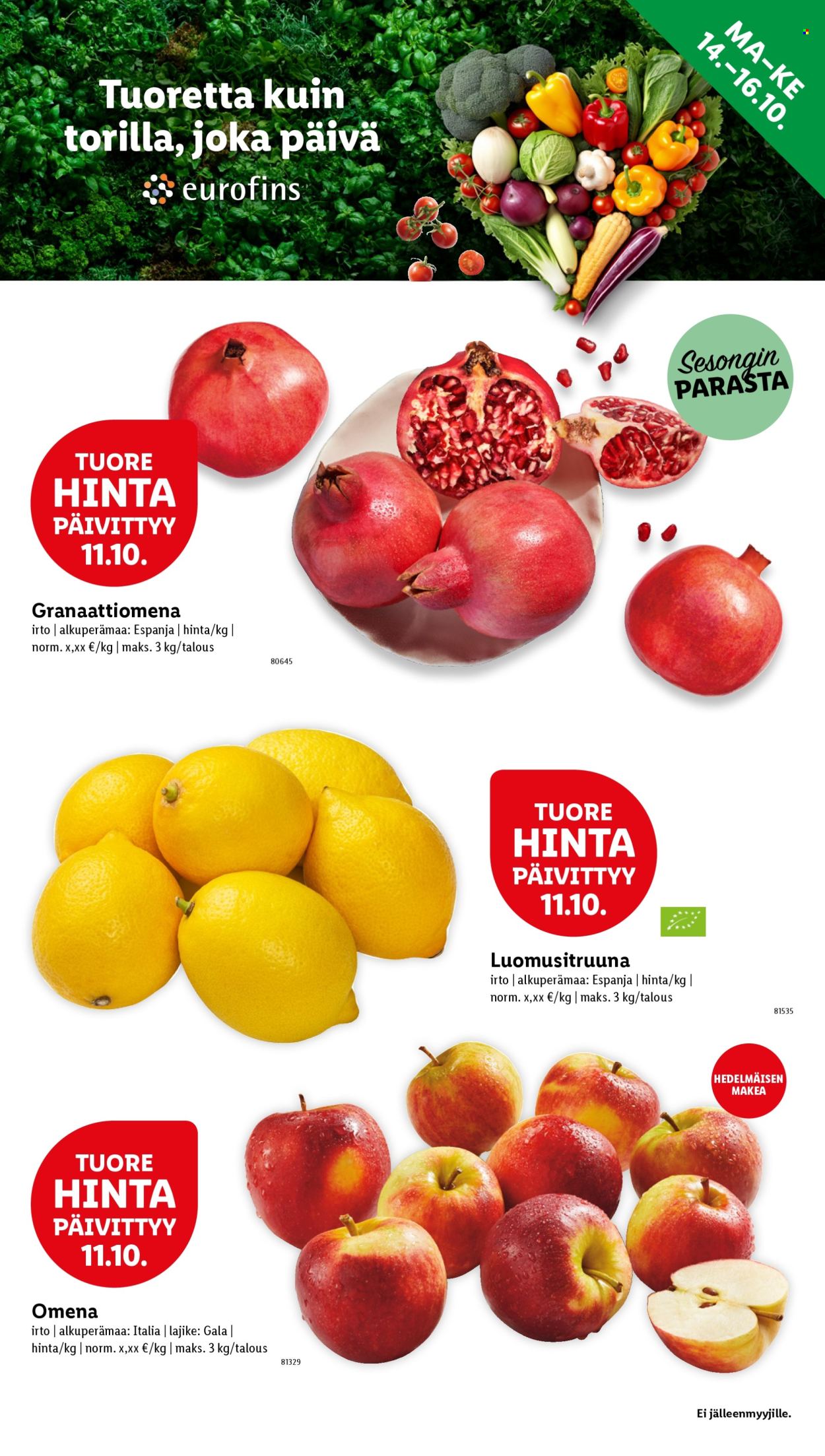 Lidl tarjoukset - 10.10.2024 - 16.10.2024. Sivu 27