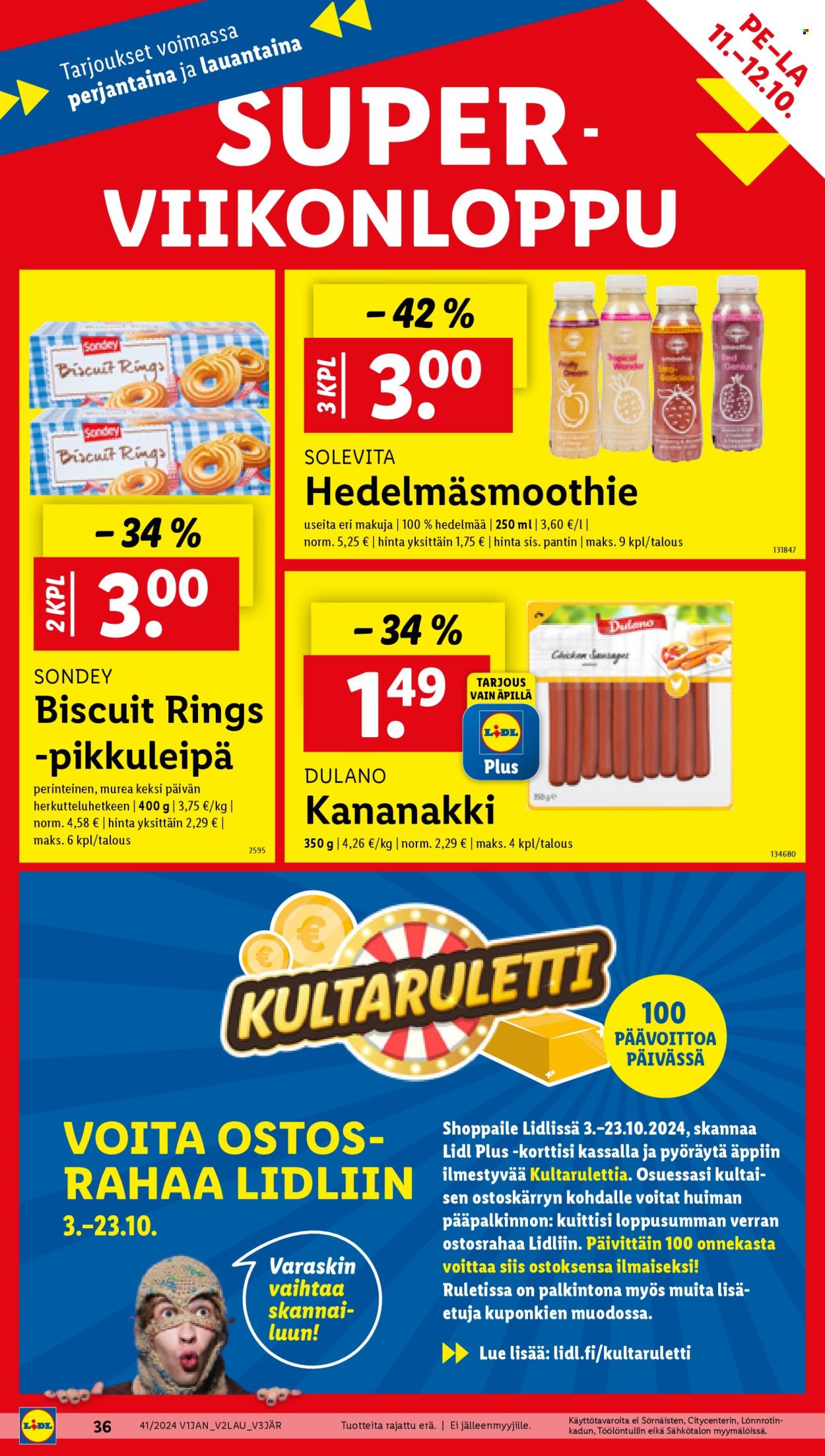 Lidl tarjoukset - 10.10.2024 - 16.10.2024. Sivu 38