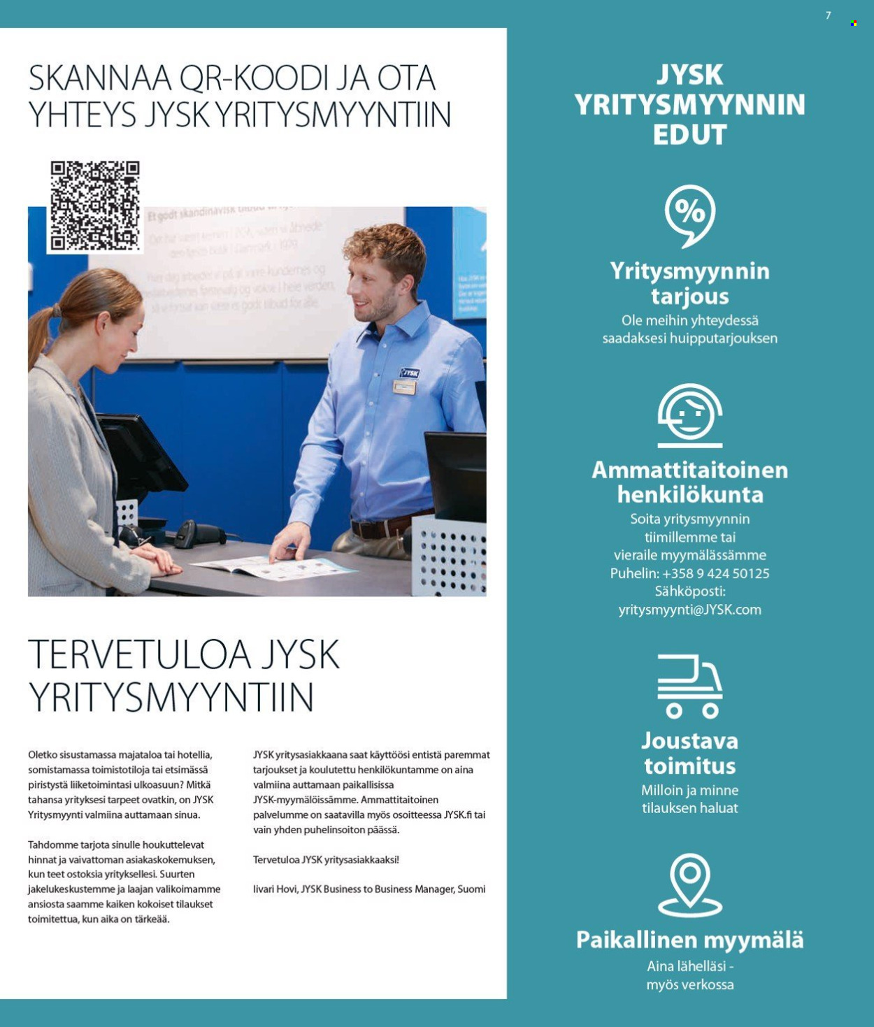 JYSK tarjoukset - 07.10.2024 - 20.10.2024. Sivu 8