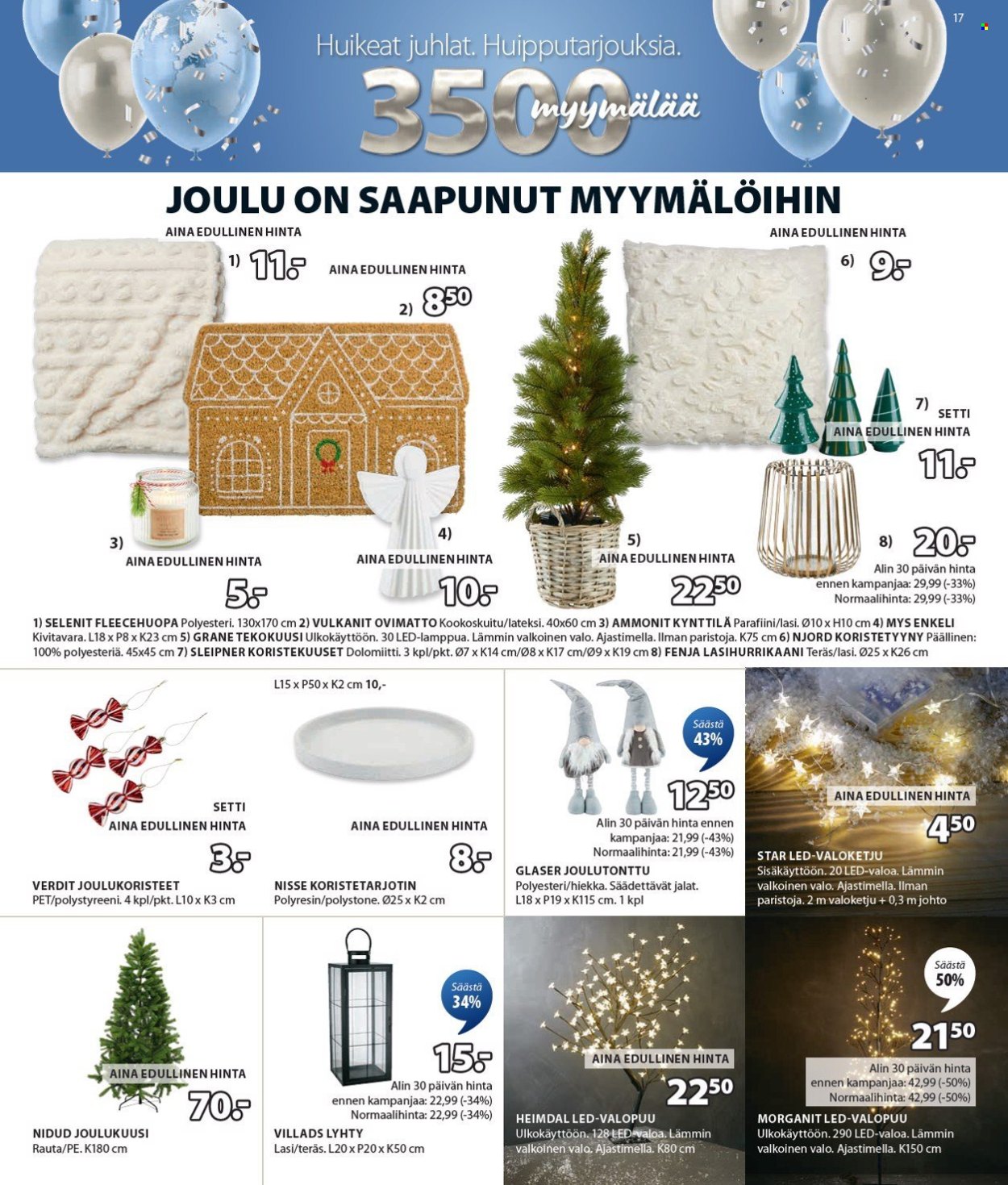 JYSK tarjoukset - 07.10.2024 - 20.10.2024. Sivu 18