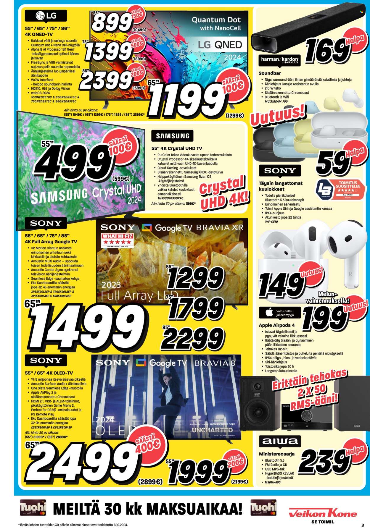 Veikon Kone tarjoukset - 07.10.2024 - 13.10.2024. Sivu 3