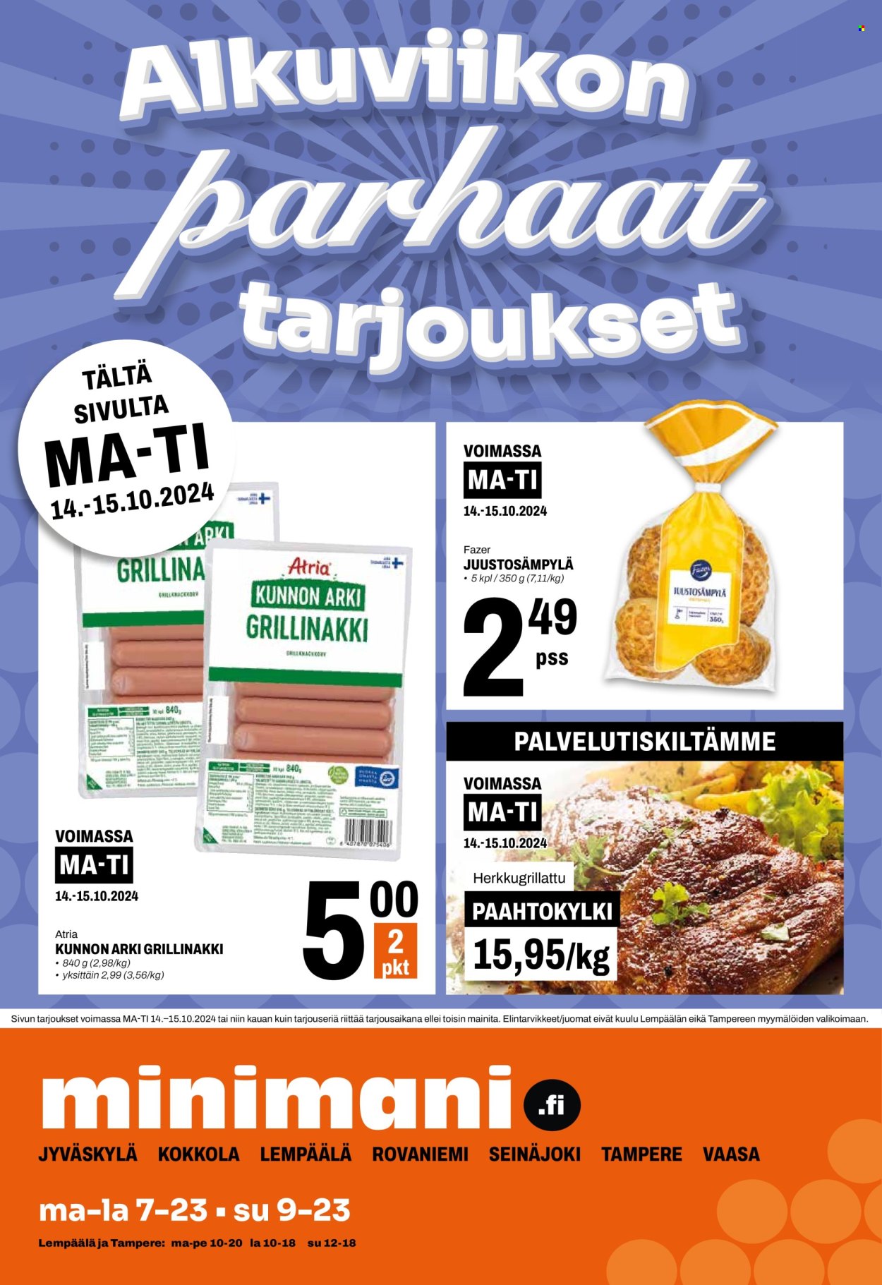 Minimani tarjoukset - 09.10.2024 - 13.10.2024. Sivu 8