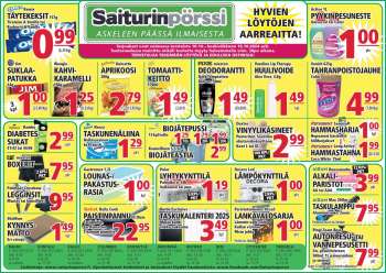 Saiturinpörssi tarjoukset  - 10.10.2024 - 16.10.2024.