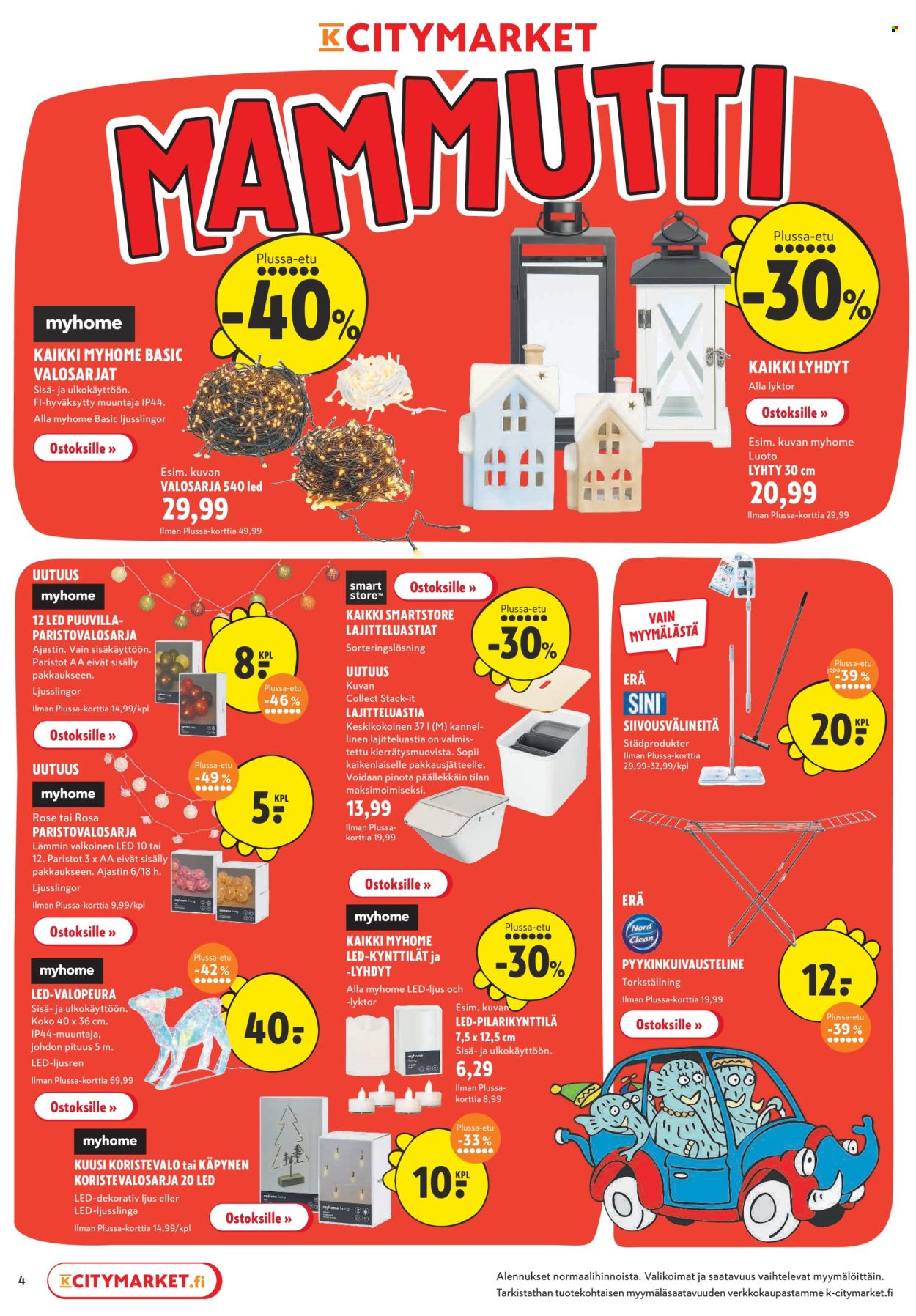 K-citymarket tarjoukset - 10.10.2024 - 20.10.2024. Sivu 4