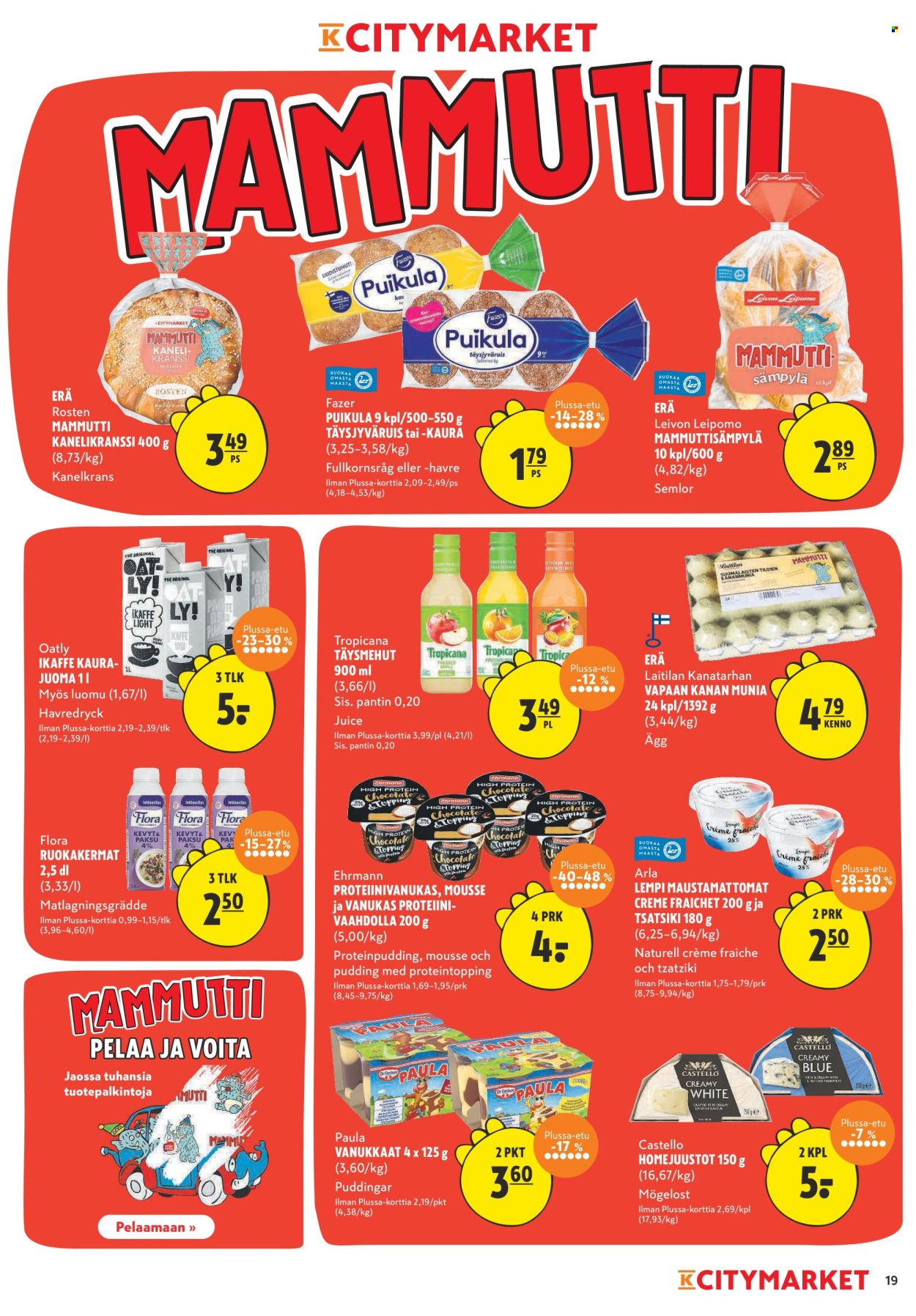 K-citymarket tarjoukset - 10.10.2024 - 20.10.2024. Sivu 19