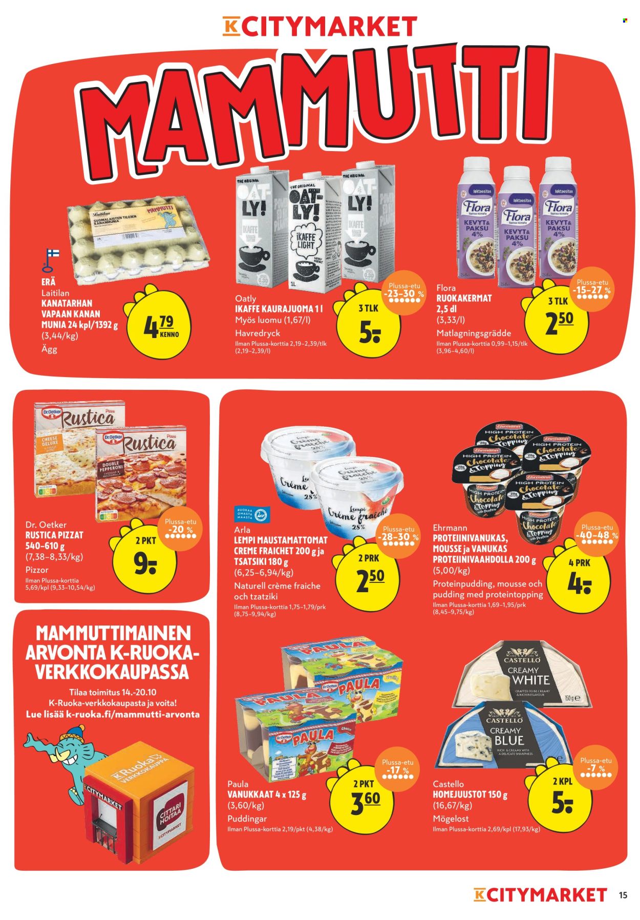 K-citymarket tarjoukset - 14.10.2024 - 20.10.2024. Sivu 15