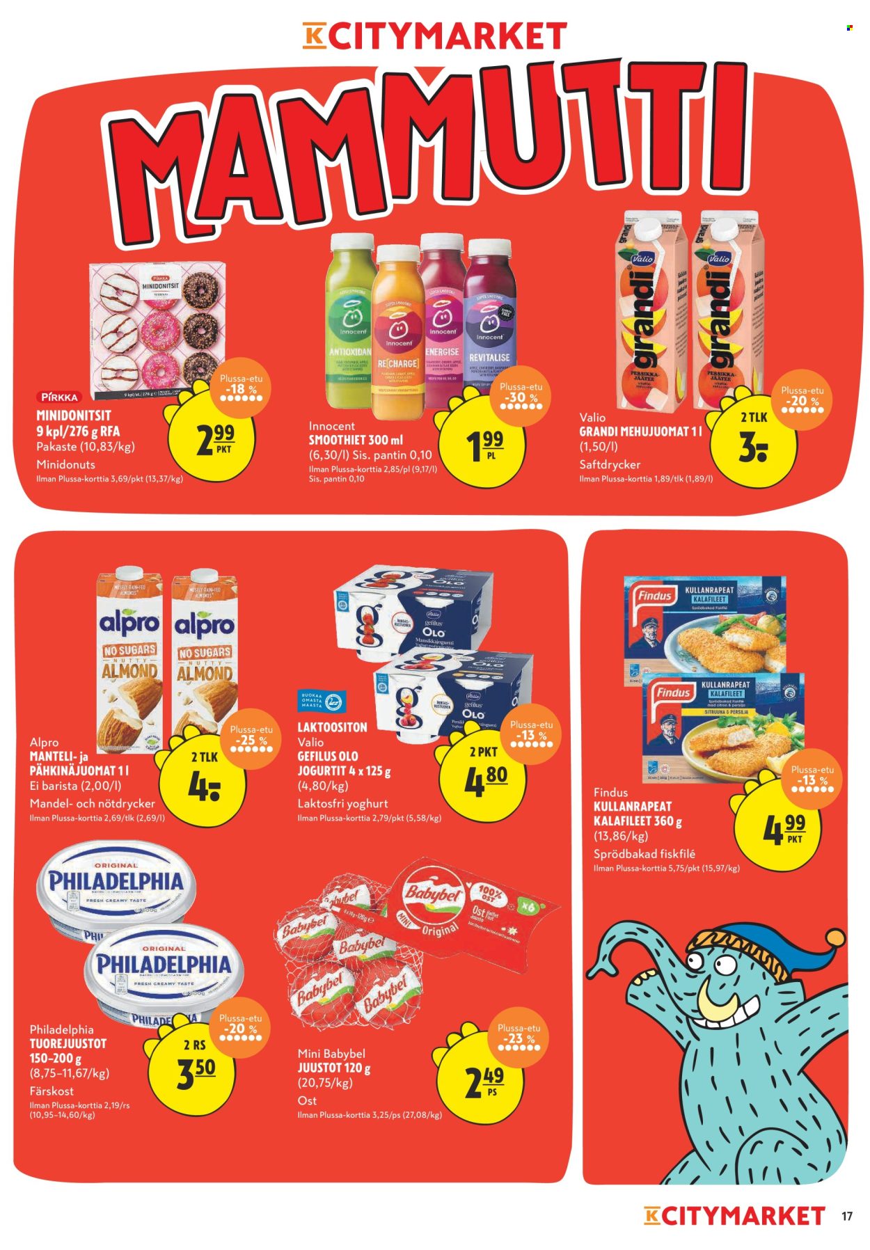 K-citymarket tarjoukset - 14.10.2024 - 20.10.2024. Sivu 17