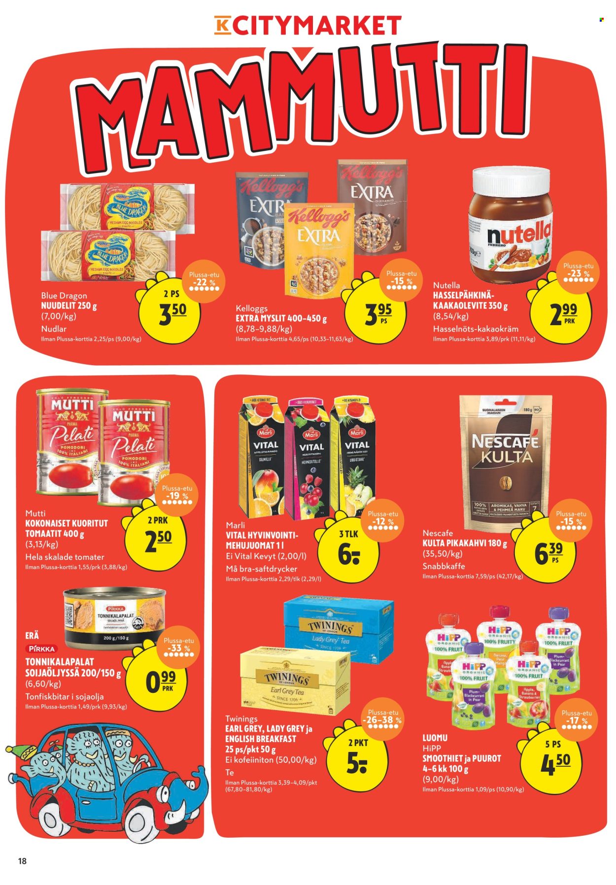 K-citymarket tarjoukset - 14.10.2024 - 20.10.2024. Sivu 18