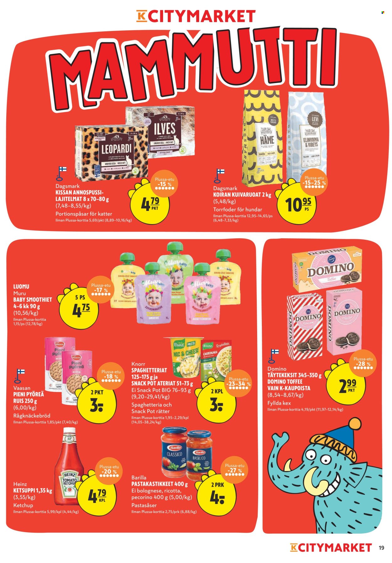 K-citymarket tarjoukset - 14.10.2024 - 20.10.2024. Sivu 19