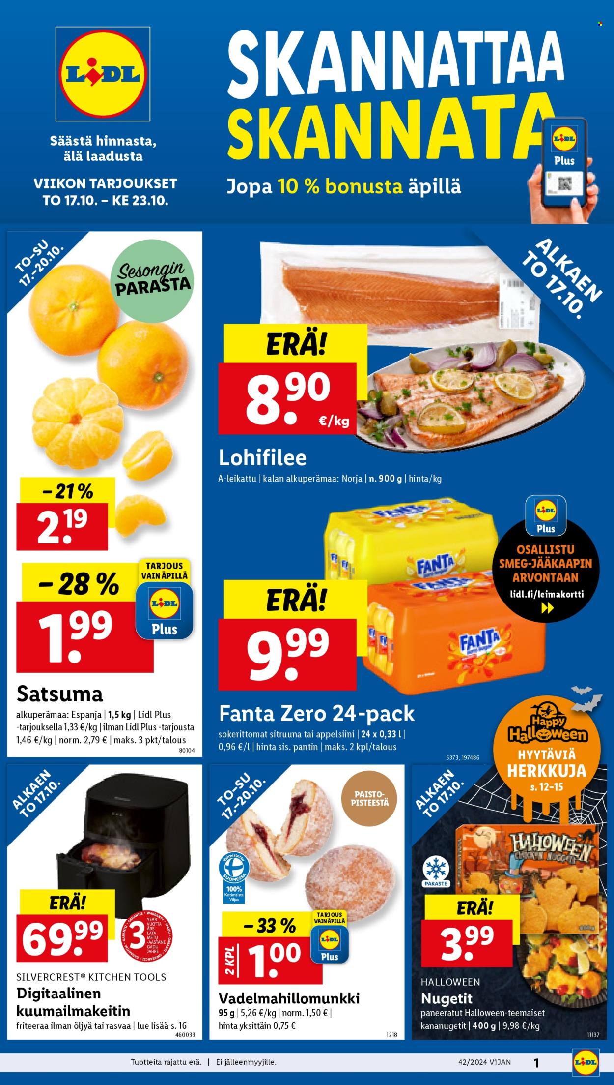 Lidl tarjoukset - 17.10.2024 - 23.10.2024. Sivu 1
