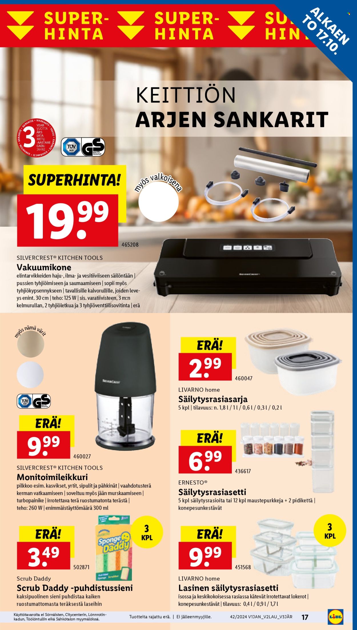 Lidl tarjoukset - 17.10.2024 - 23.10.2024. Sivu 19