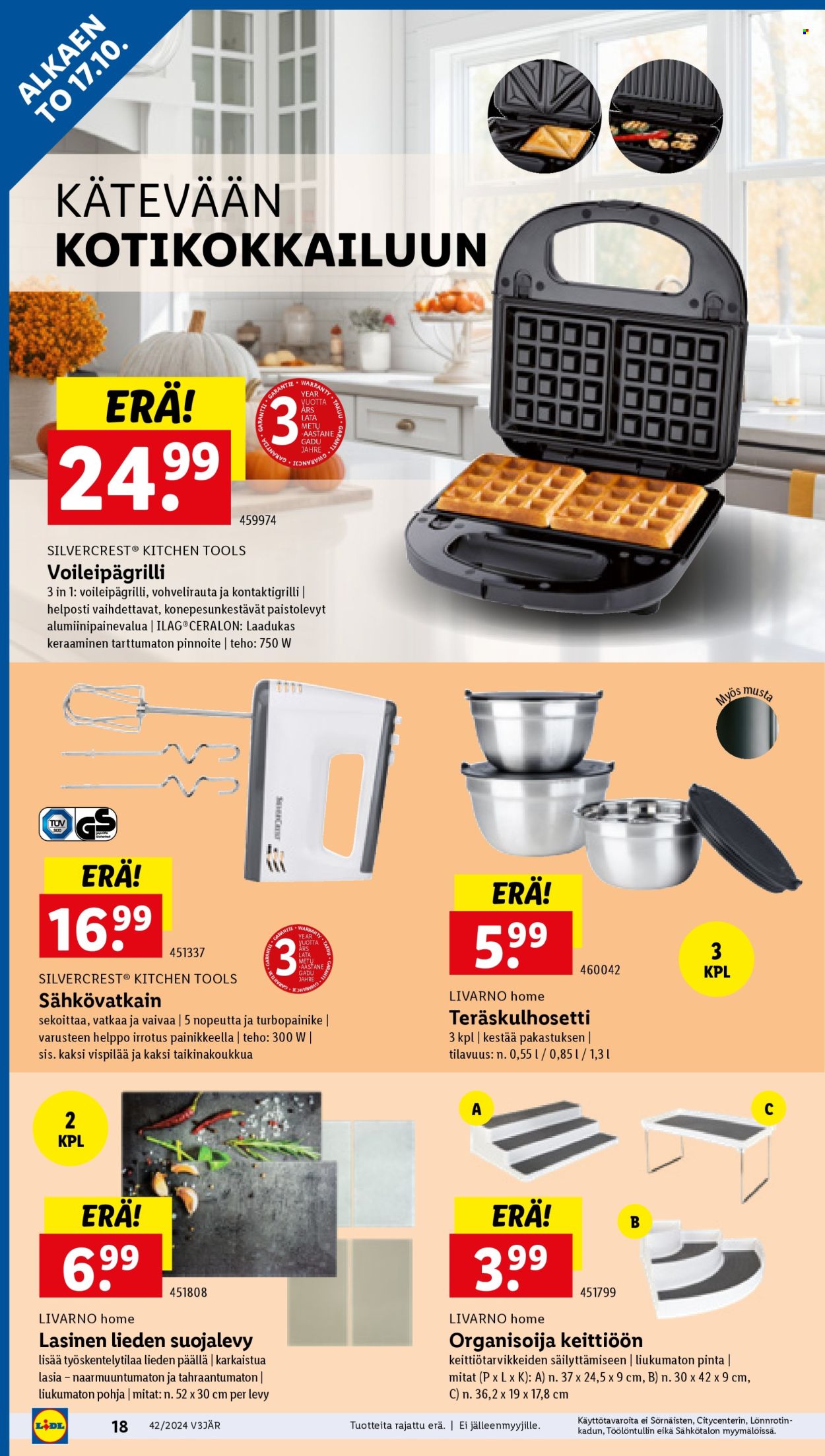 Lidl tarjoukset - 17.10.2024 - 23.10.2024. Sivu 20
