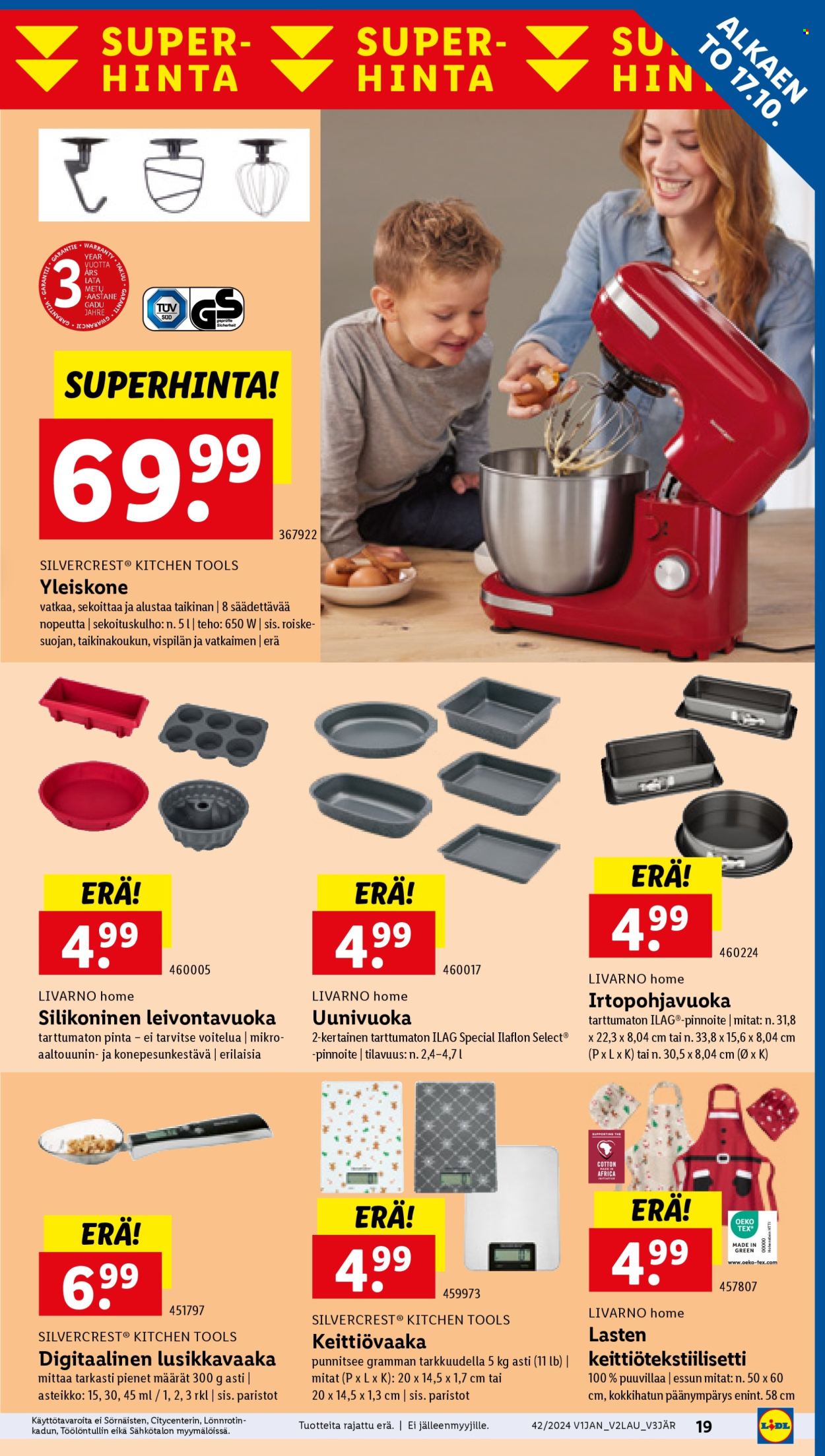 Lidl tarjoukset - 17.10.2024 - 23.10.2024. Sivu 21
