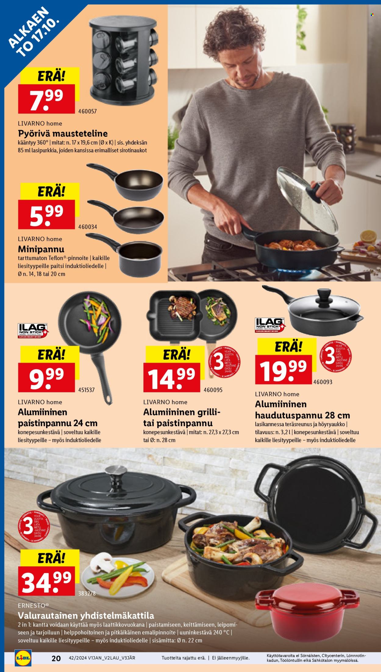 Lidl tarjoukset - 17.10.2024 - 23.10.2024. Sivu 22