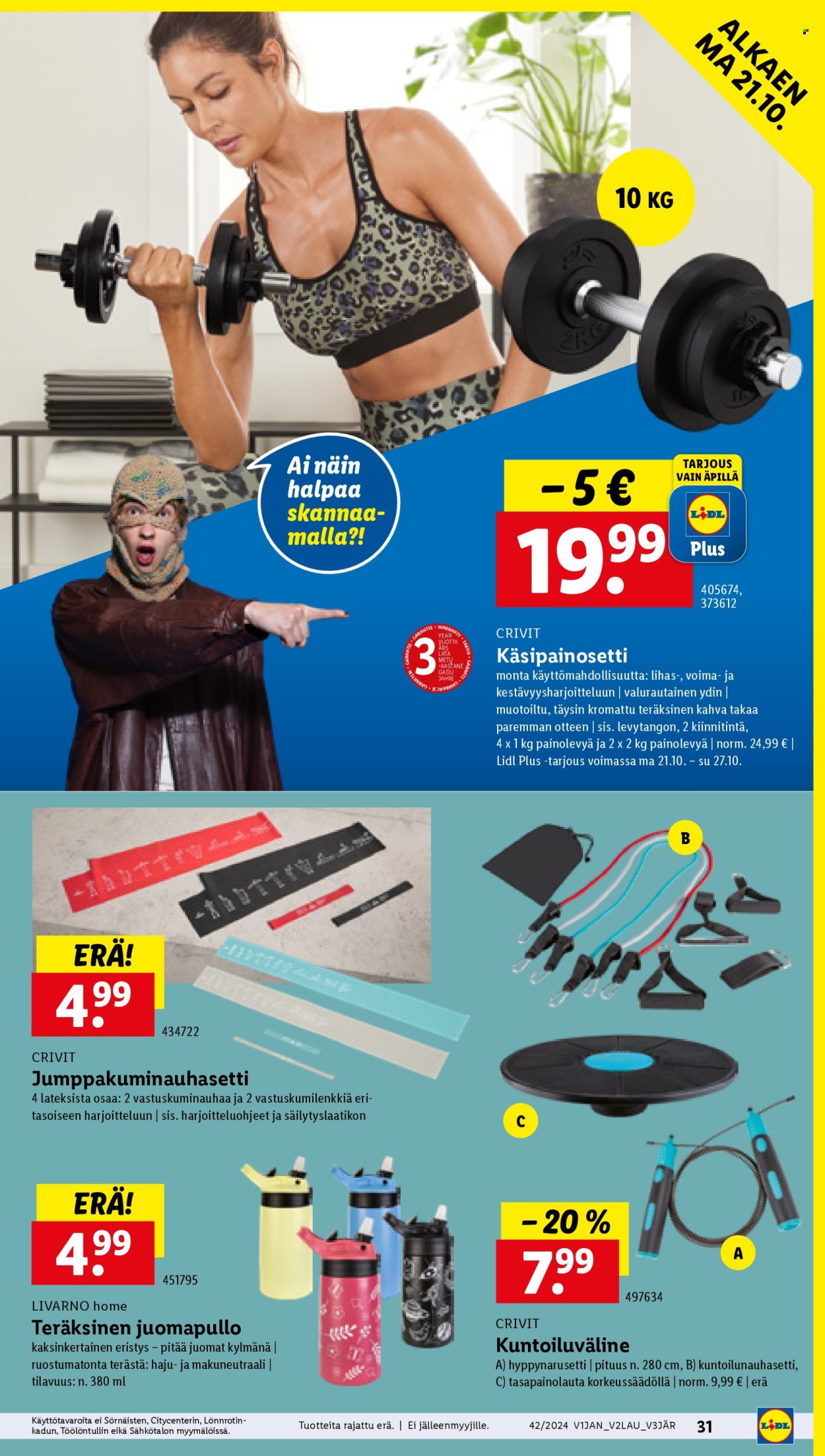 Lidl tarjoukset - 17.10.2024 - 23.10.2024. Sivu 35