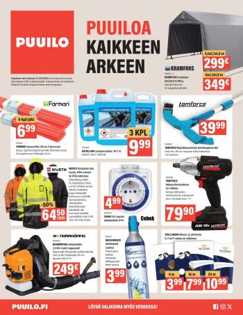 Puuilo tarjoukset  - 14.10.2024 - 27.10.2024.