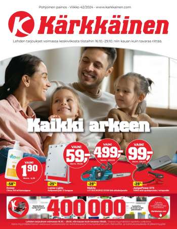 Kärkkäinen tarjoukset  - 16.10.2024 - 29.10.2024.
