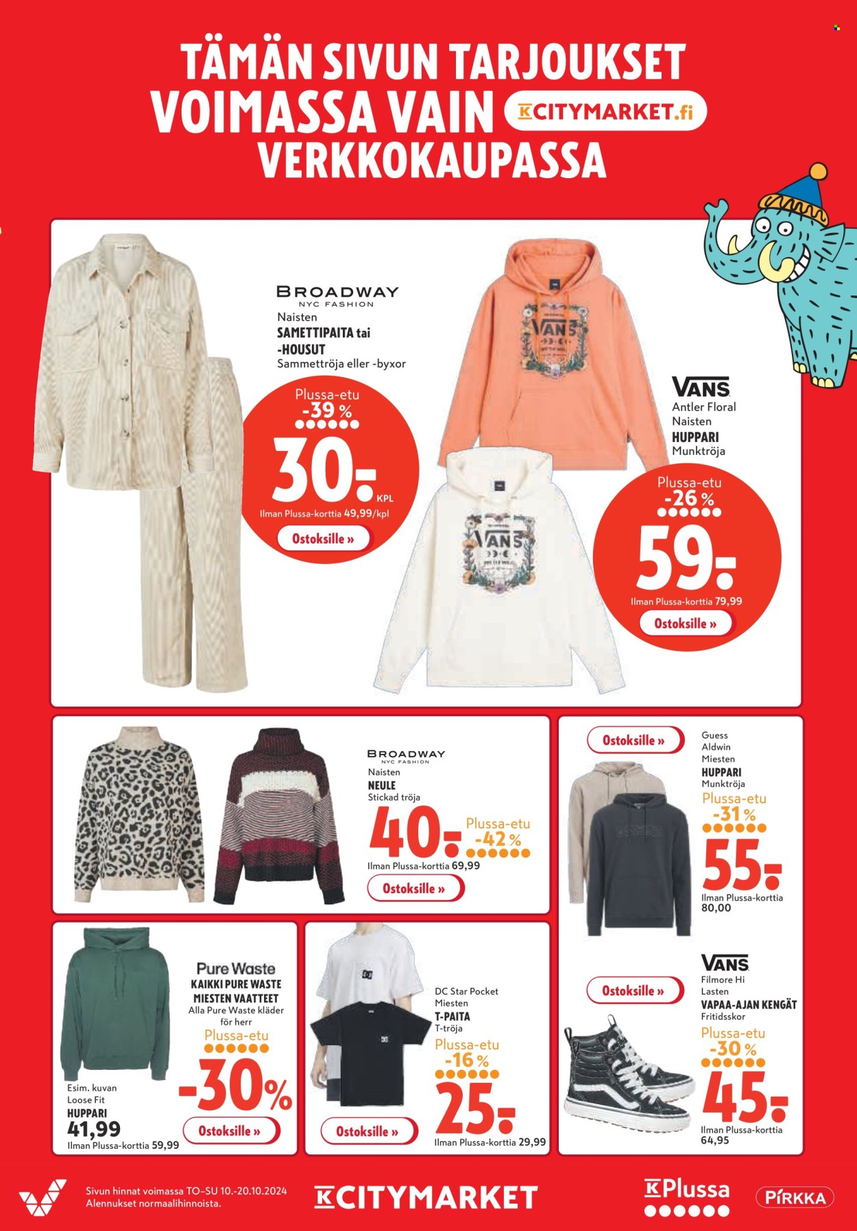 K-citymarket tarjoukset - 17.10.2024 - 20.10.2024. Sivu 15