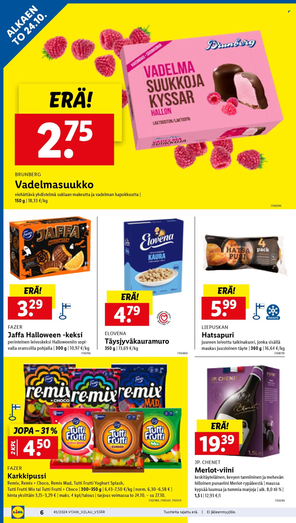 Lidl tarjoukset - 24.10.2024 - 30.10.2024. Sivu 8