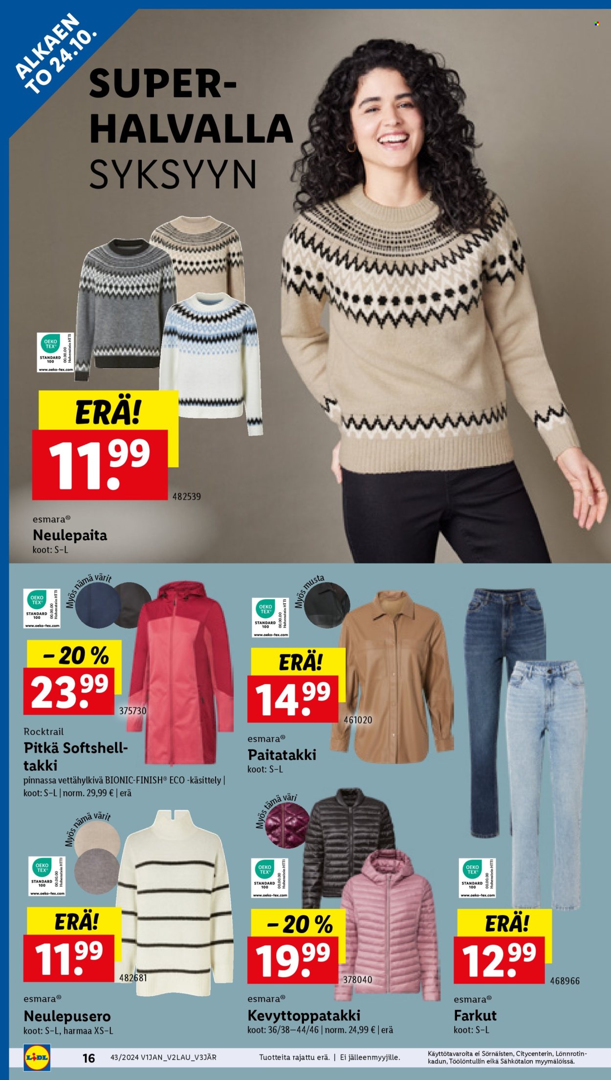 Lidl tarjoukset - 24.10.2024 - 30.10.2024. Sivu 18