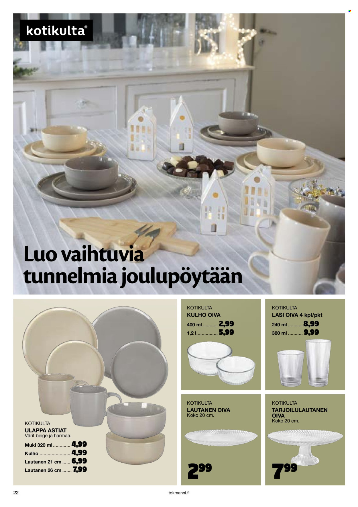 Tokmanni tarjoukset - 23.10.2024 - 24.12.2024. Sivu 22