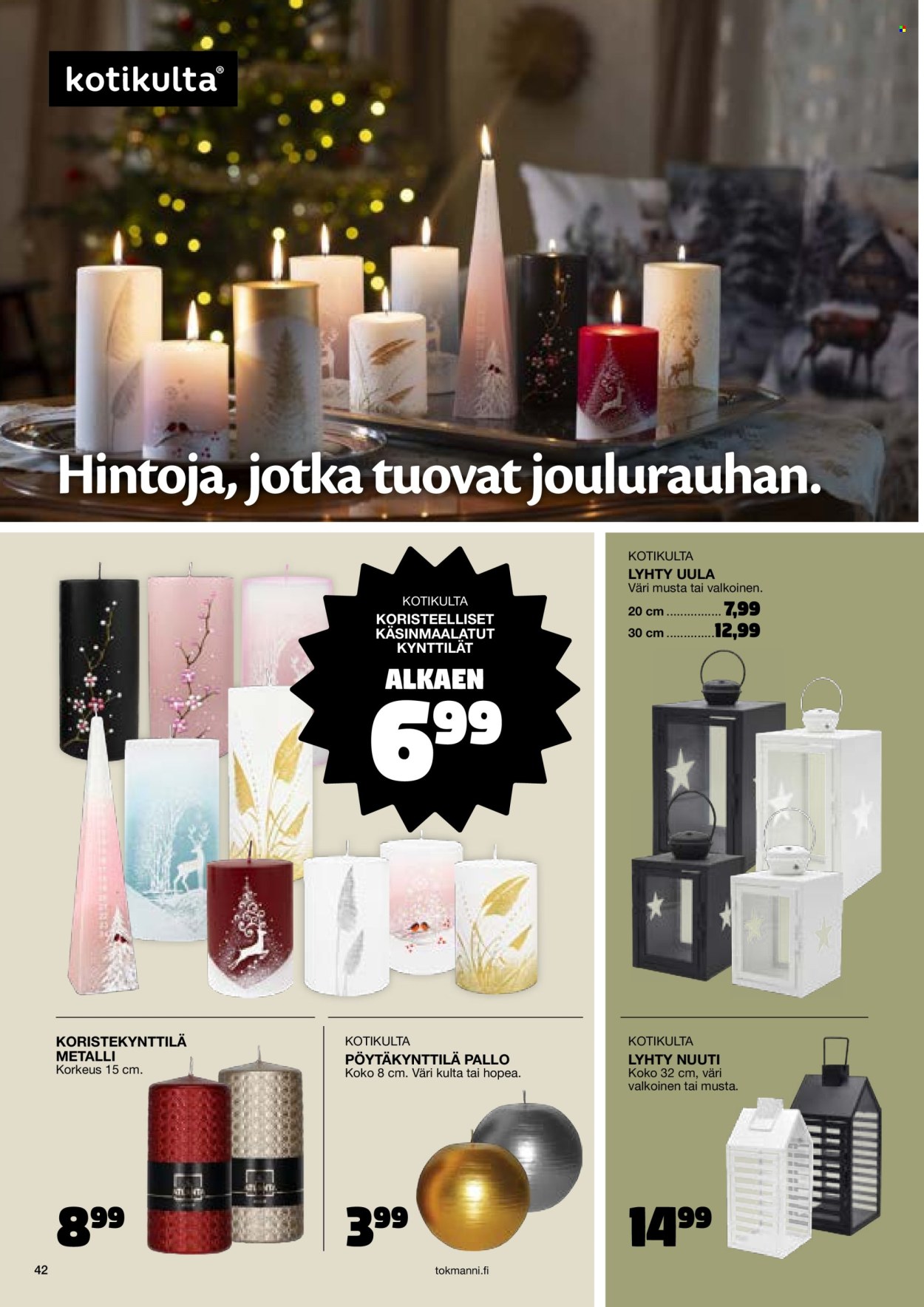 Tokmanni tarjoukset - 23.10.2024 - 24.12.2024. Sivu 42