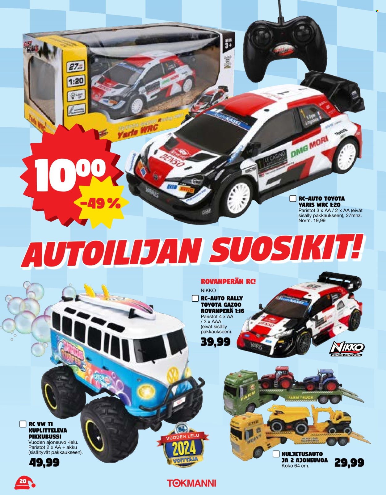 Tokmanni tarjoukset - 23.10.2024 - 24.12.2024. Sivu 20