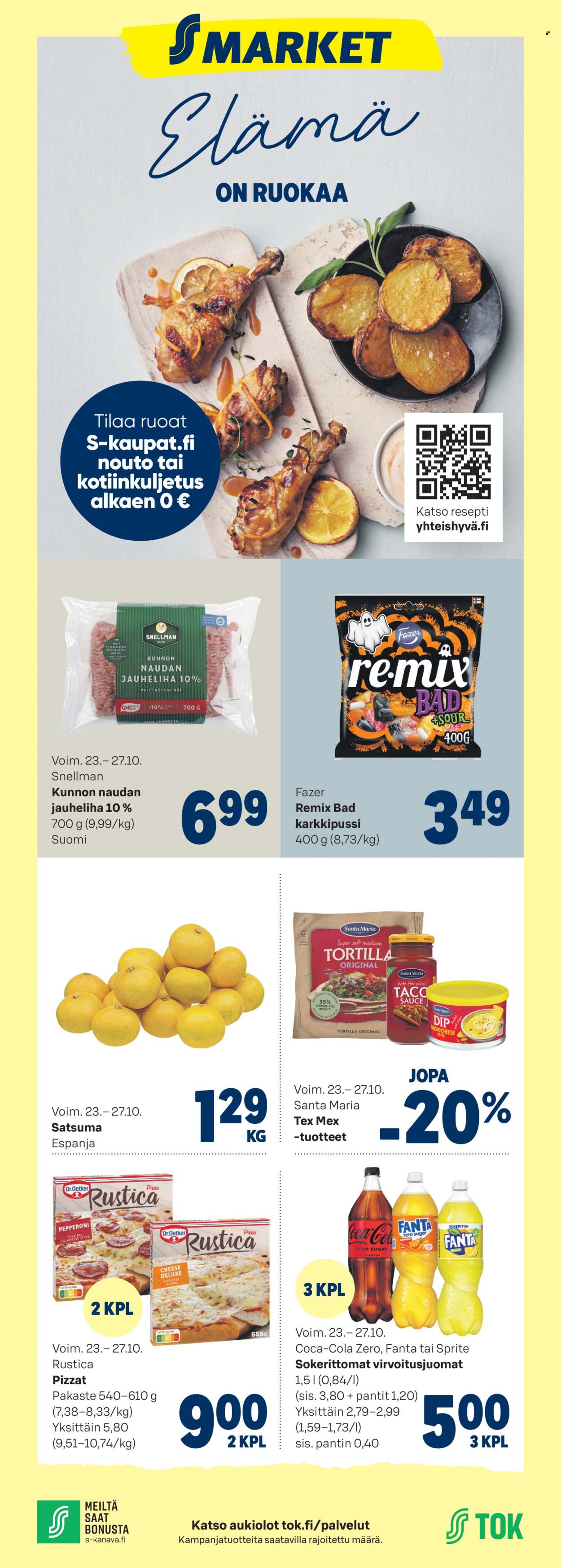 S-market tarjoukset - 23.10.2024 - 27.10.2024. Sivu 1