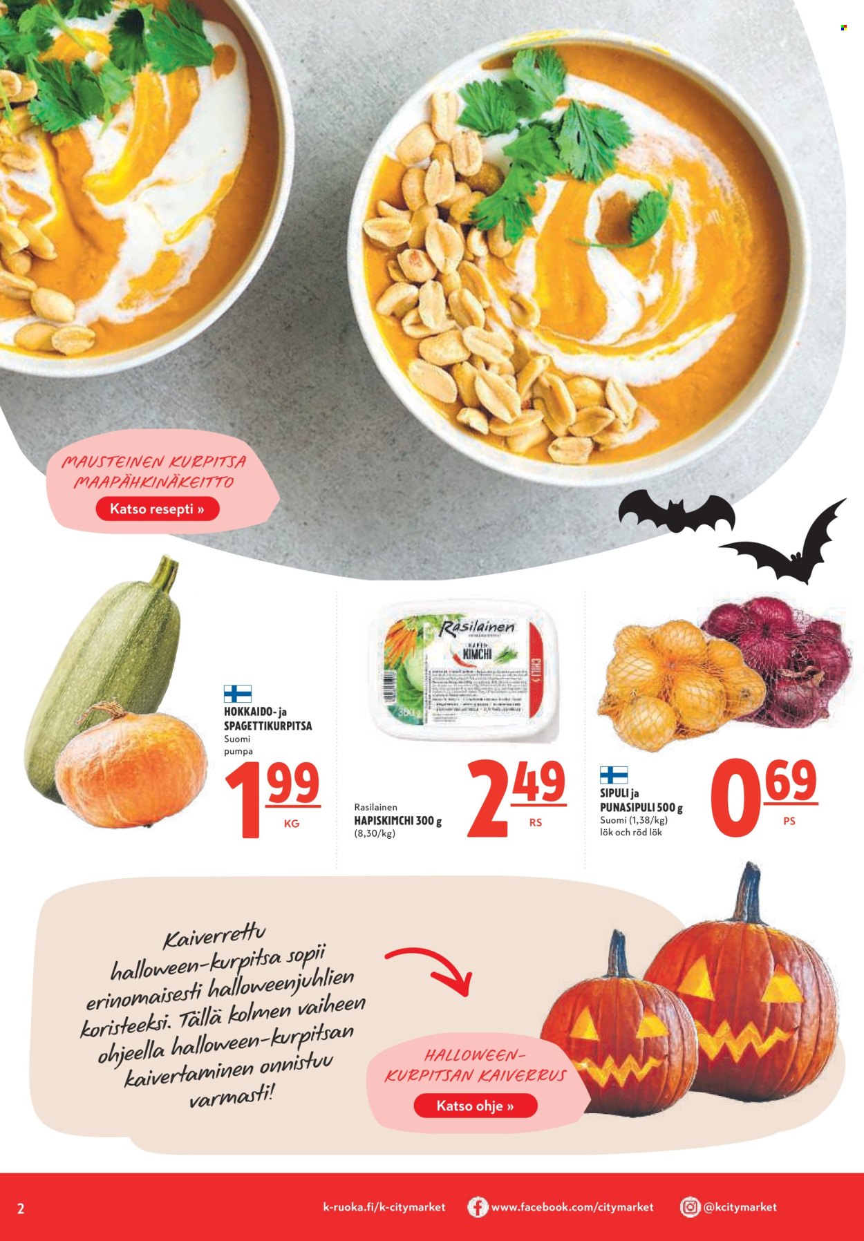 K-citymarket tarjoukset - 24.10.2024 - 30.10.2024. Sivu 2