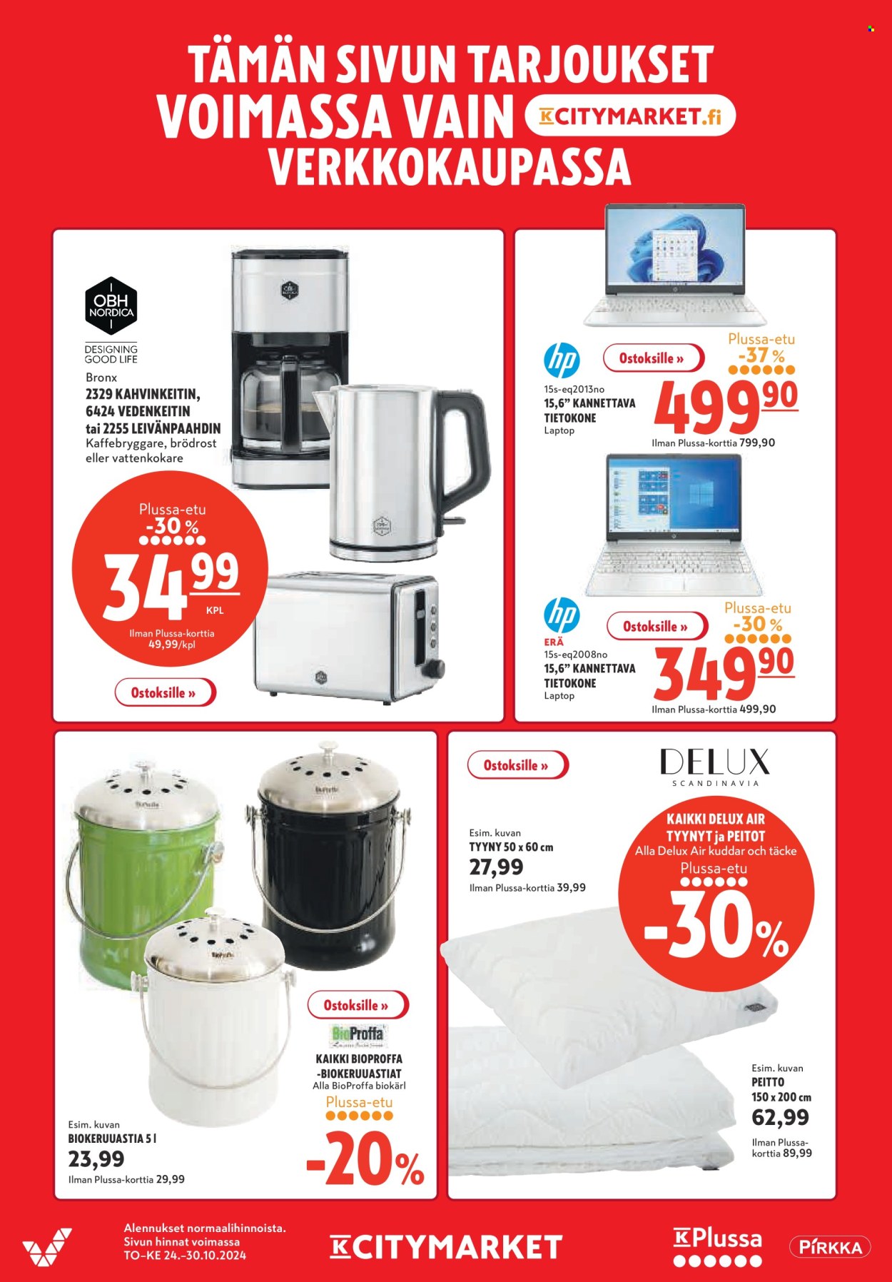K-citymarket tarjoukset - 24.10.2024 - 30.10.2024. Sivu 19