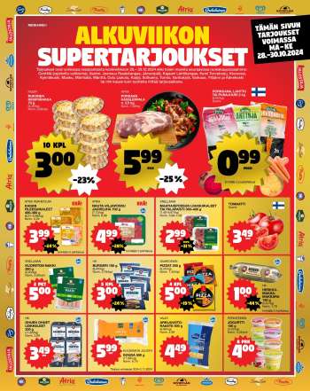 Tokmanni tarjoukset  - 28.10.2024 - 30.10.2024.
