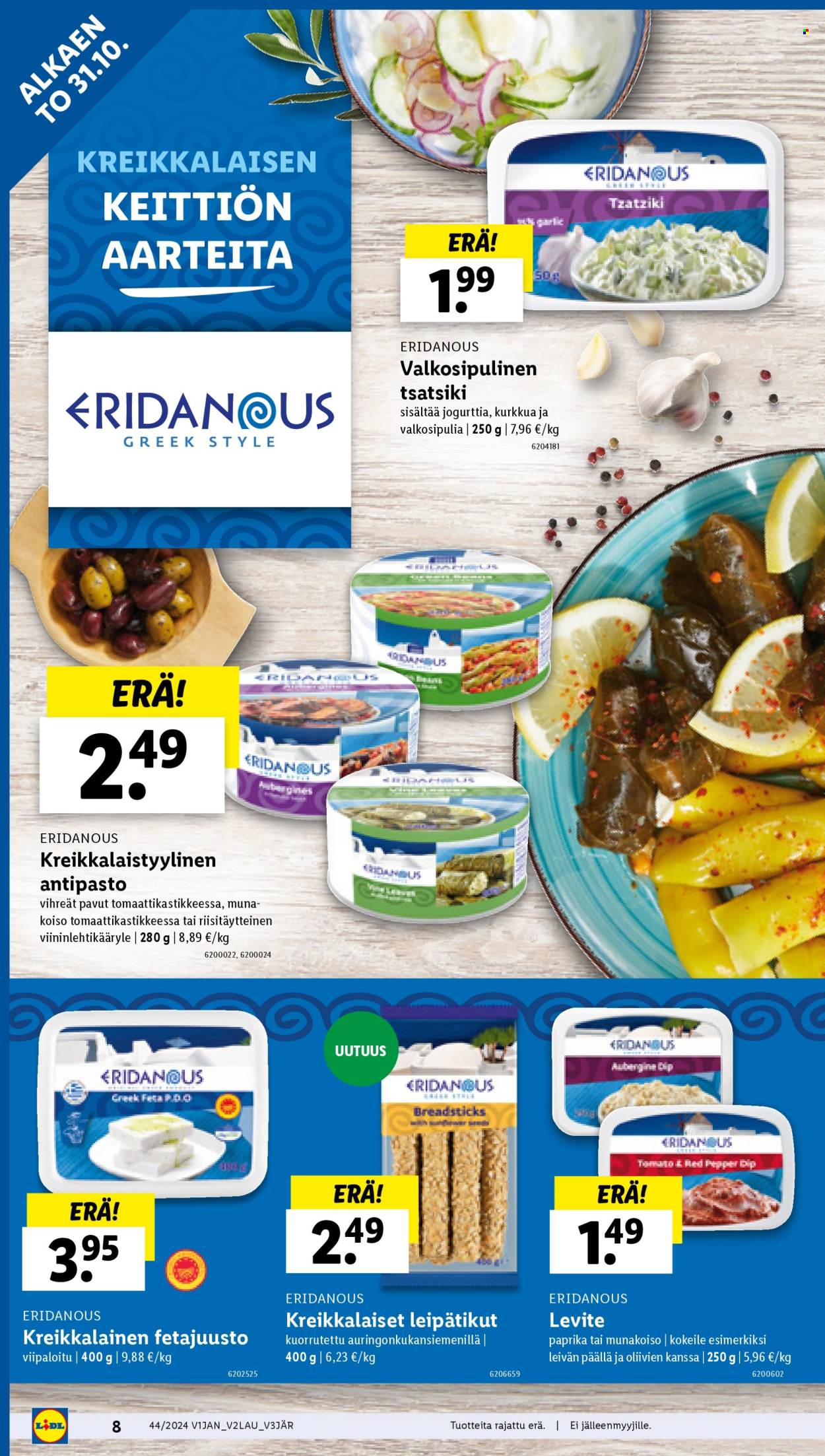 Lidl tarjoukset - 31.10.2024 - 06.11.2024. Sivu 8